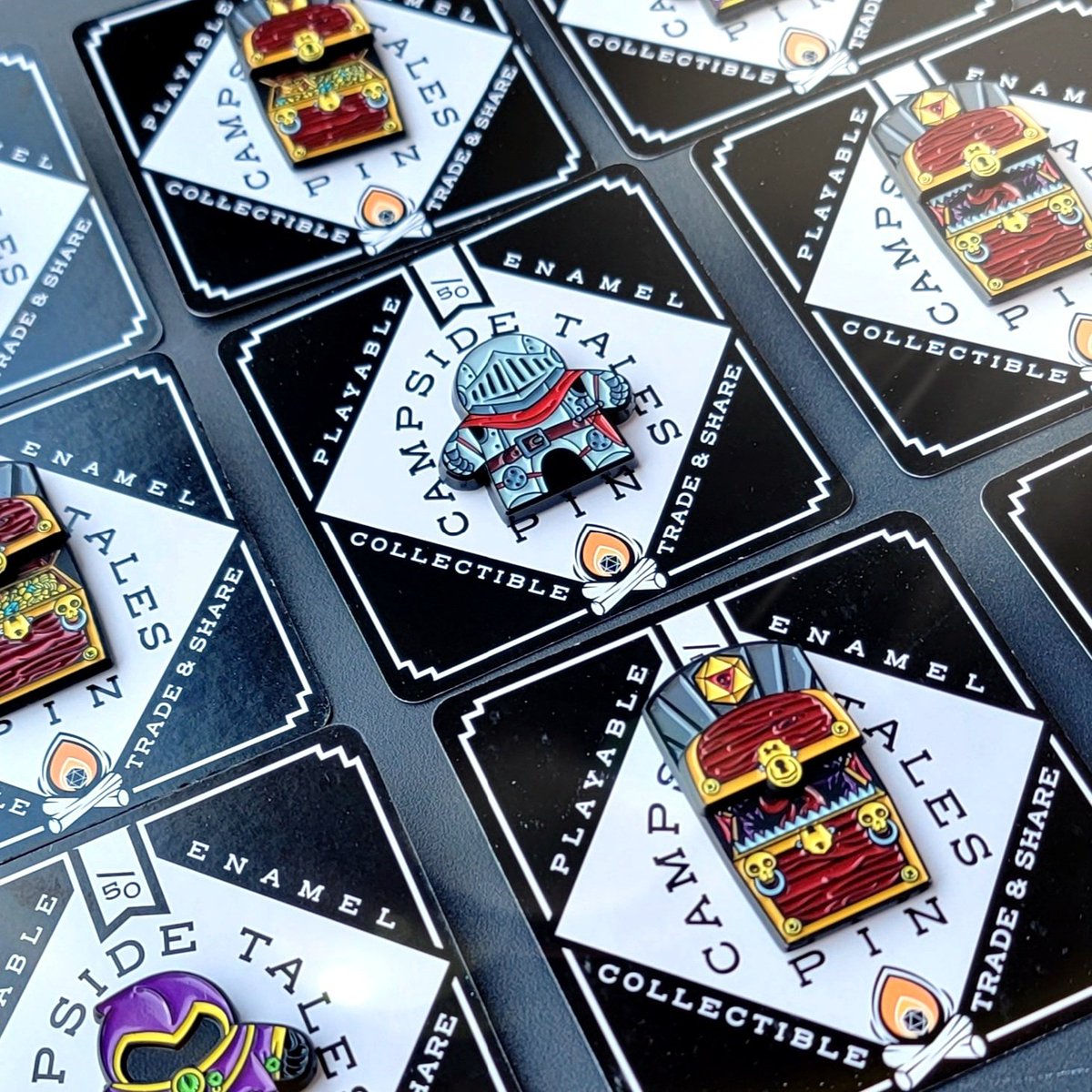campsidetales's tweet photo. @KeepDiceAbtYou @MindflayedMon Started a pin shop over on https://t.co/a9c7PloNE4 and sent my first order! #ttrpgpin #ttrpgpins #ttrpgfamily #ttrpg #dnd #enamelpin https://t.co/qvcOYXK62L