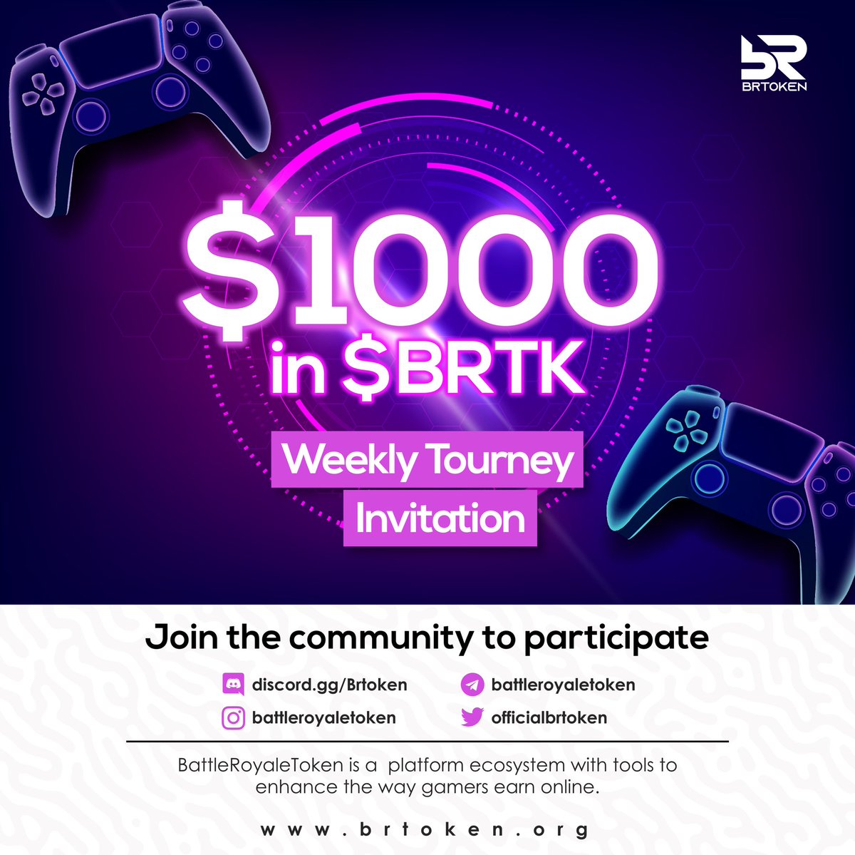 BRToken tweet media