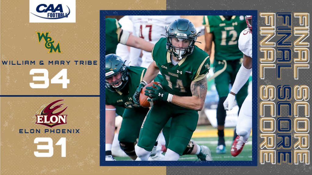.<a href="/WMTribeFootball/">William & Mary Tribe Football</a> wins a high-scoring #CAAFB opener on the road.