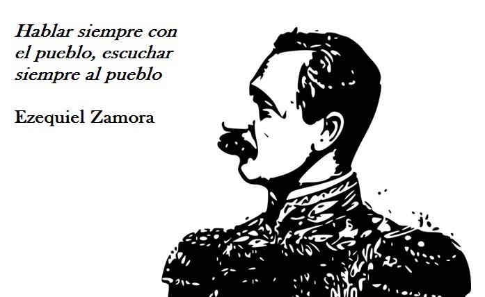 Williams Benavides on Twitter: "Un día como hoy #25Sep El pueblo daba a  conocer al mundo a Ezequiel Zamora, como el General del Pueblo Soberano,  por su gallardía, por su capacidad de