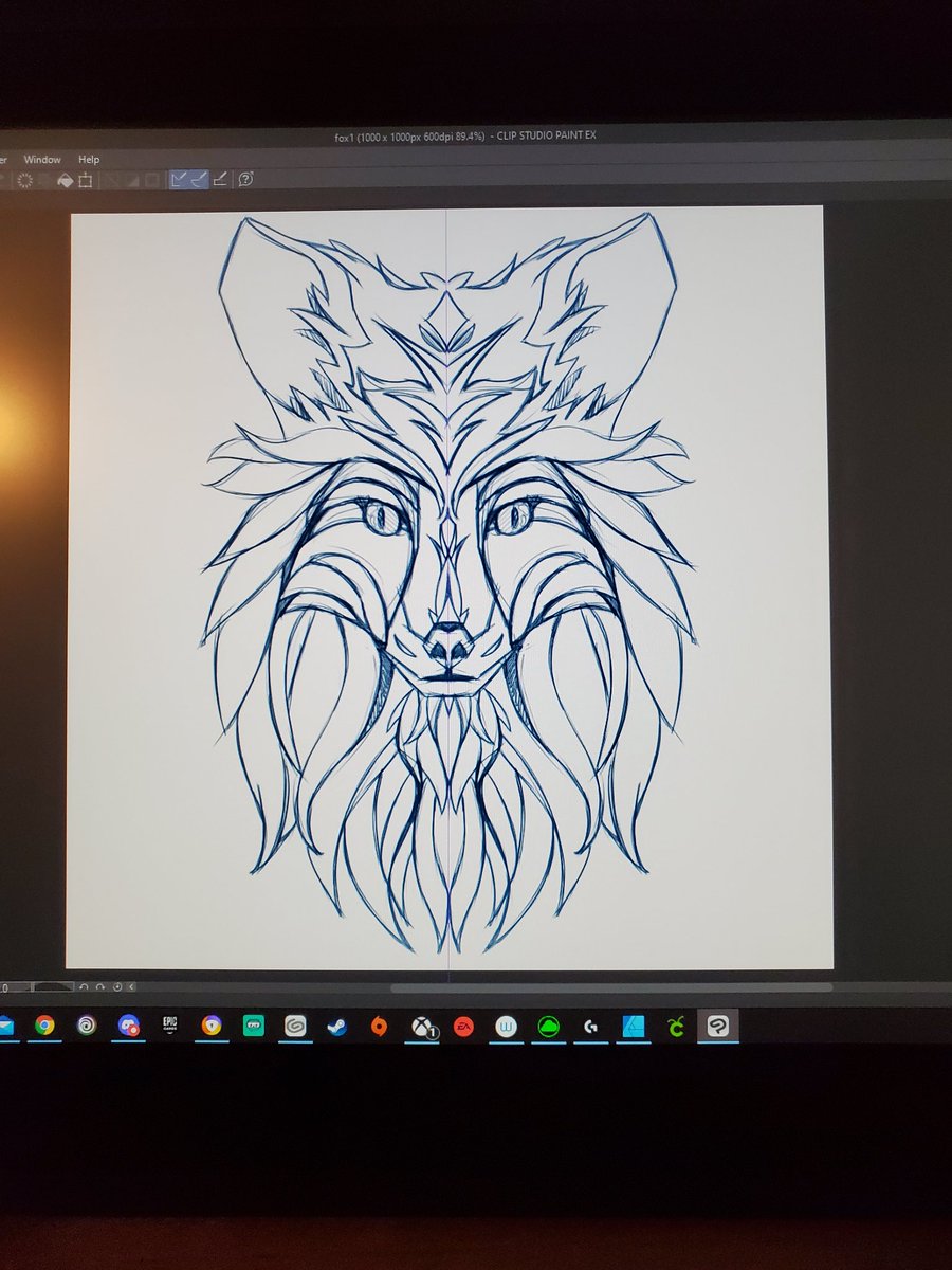 EnticingWork's tweet photo. Having fun sketching some designs 😁

Vector part will be the harder part 😅

#sketch #CLIPSTUDIO #fox https://t.co/yEfx7jHf77