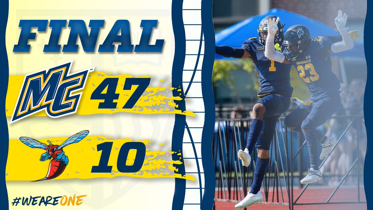 Merrimack Football tweet media