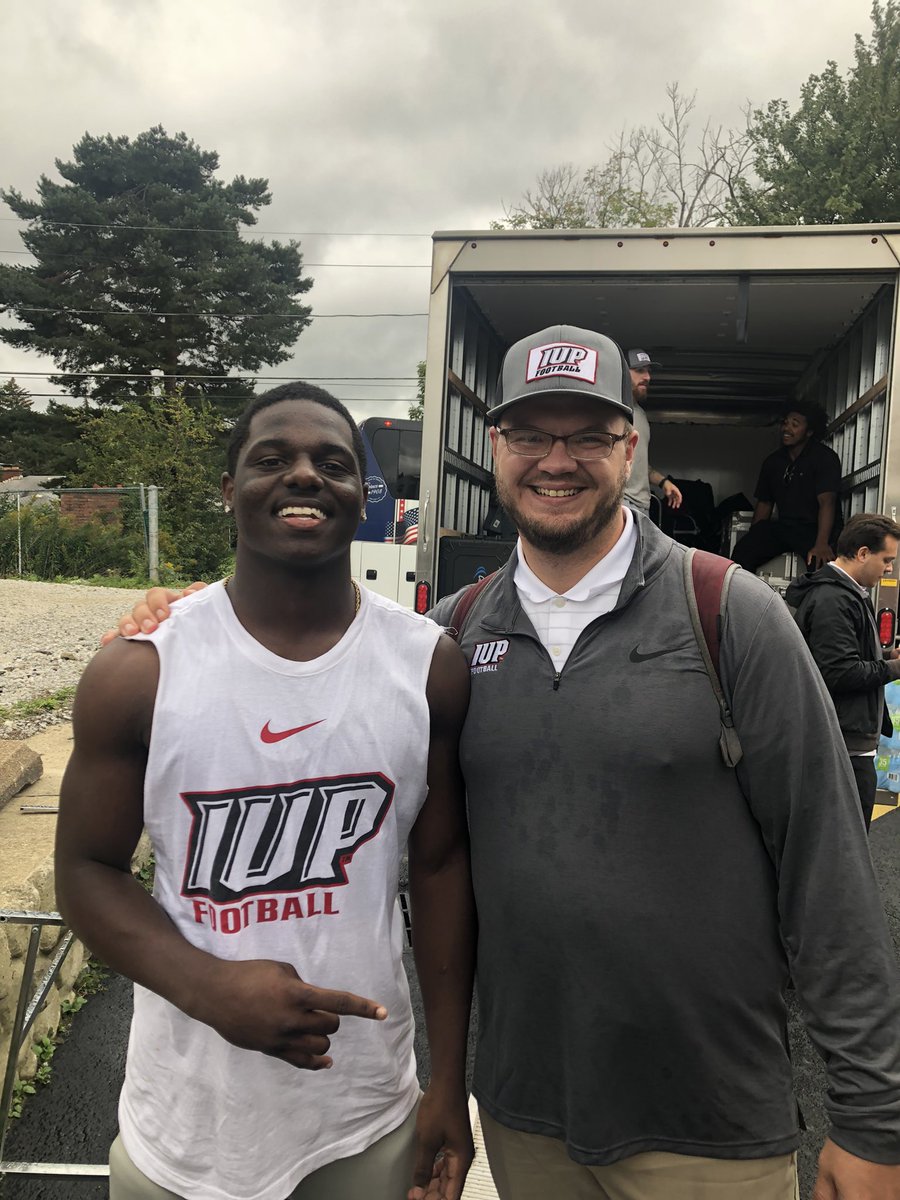 Got a win today for <a href="/IUPfootball/">IUP Football</a> for the <a href="/PPSnews/">Pgh Public Schools</a> former football players, former <a href="/BulldogsPGH/">Westinghouse Bulldogs Athletics</a> player <a href="/DariusBruce1/">Darius Bruce</a> who got his first start today and former @brashear_bulls player <a href="/00jeff64/">Jeff Arnold</a> who is coaching for IUP. Congratulations gentlemen!