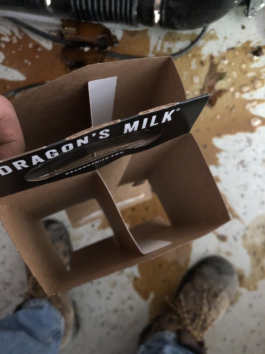 Hayes_Martens's tweet photo. You need to upgrade your #DragonsMilk packaging ->@newhollandbrew This ruins a Saturday afternoon! https://t.co/SymQtf1KRF