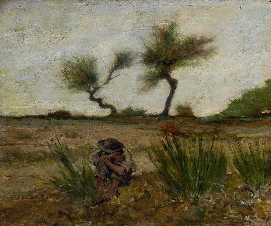 olgatuleninova's tweet photo. Giovanni Fattori  Marina with a sleeping boy. https://t.co/gd6YfbAfvS
