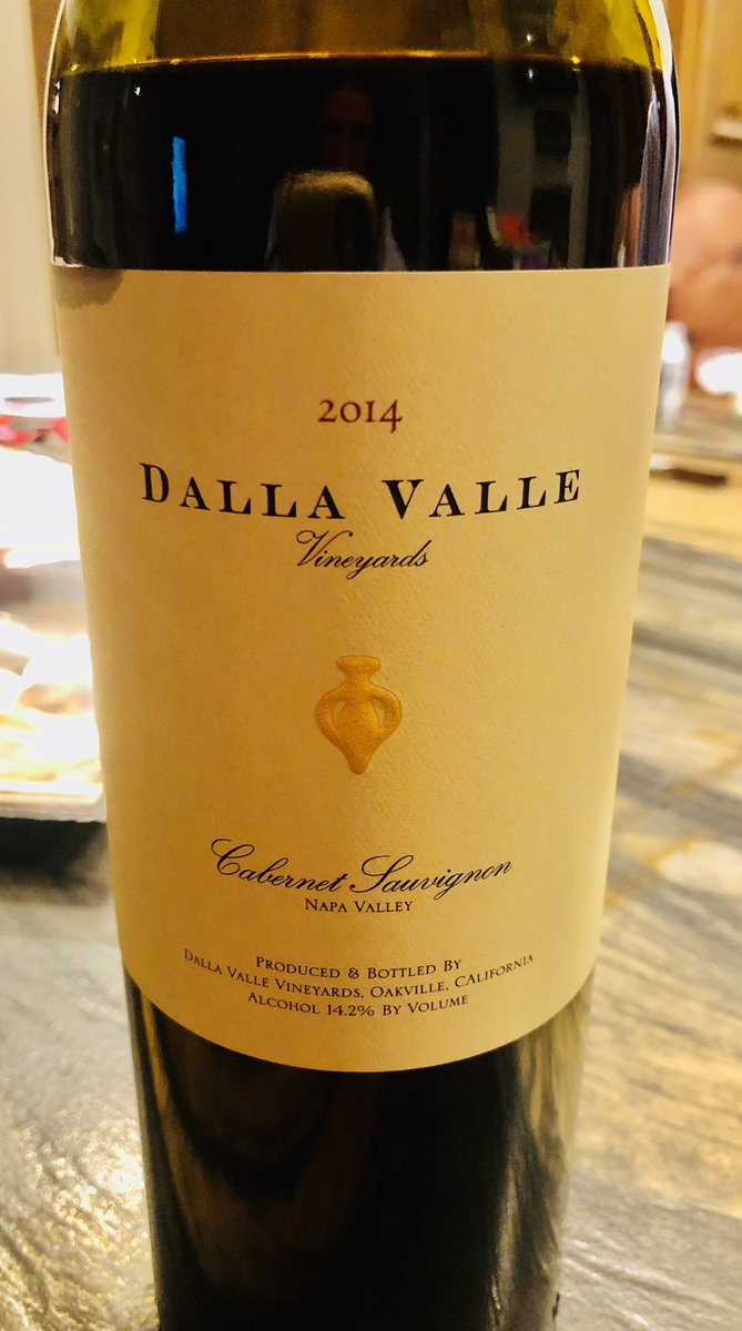 Dalla Valle 2014 Cabernet Sauv, Napa Valley. Great choice for this Saturday! #wine #sommelier #winelover