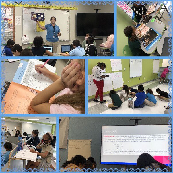 We love seeing our students read, write, think, and collaborate across campus!  Authentic Literacy is in action at Lake Pointe.