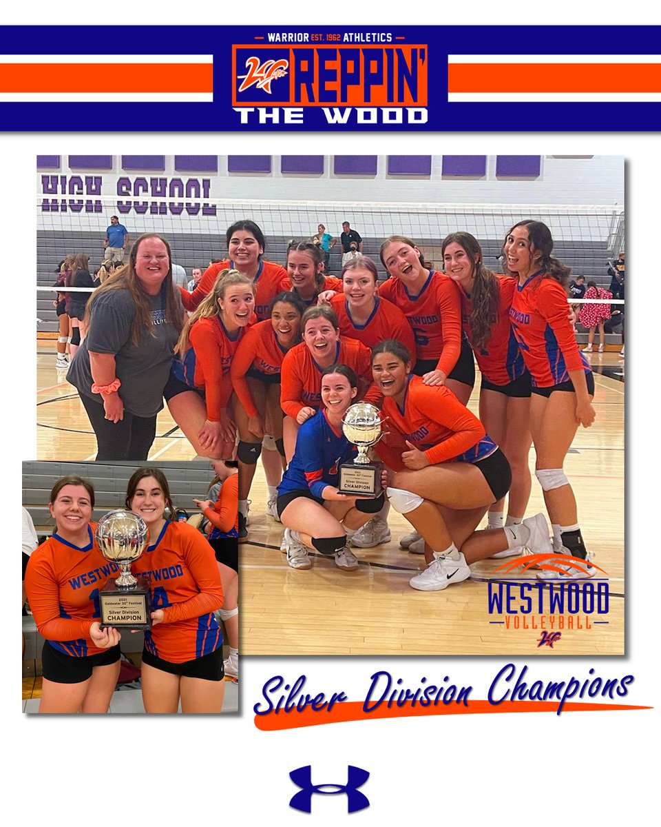 WestwoodMesa's tweet image. @WWGirlsVB wraps up a strong weekend going 4-2 at the Goldwater Festival and bringing home the Silver Division Championship.

War Eagle!

#RepTheWood #Hardware