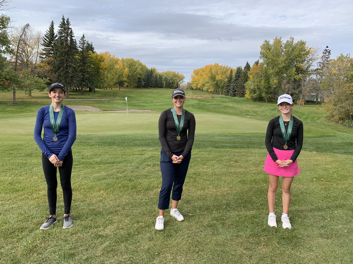 shsaasport's tweet photo. Congratulations to the SHSAA Provincial Golf Medalists! 
Girls:
🥇Ella Kozak 78 &amp; 70
🥈Sarah Henderson 89 &amp; 81
🥉Hallie Crozier 88 &amp; 86
Boys:
🥇Ryan Chernoff 74 &amp; 68
🥈Myles Johnson 73 &amp; 76
🥉Darien Herlick 74 &amp; 77
🥉Keaton Cote 75 &amp; 76 https://t.co/Pao0PMEhP3