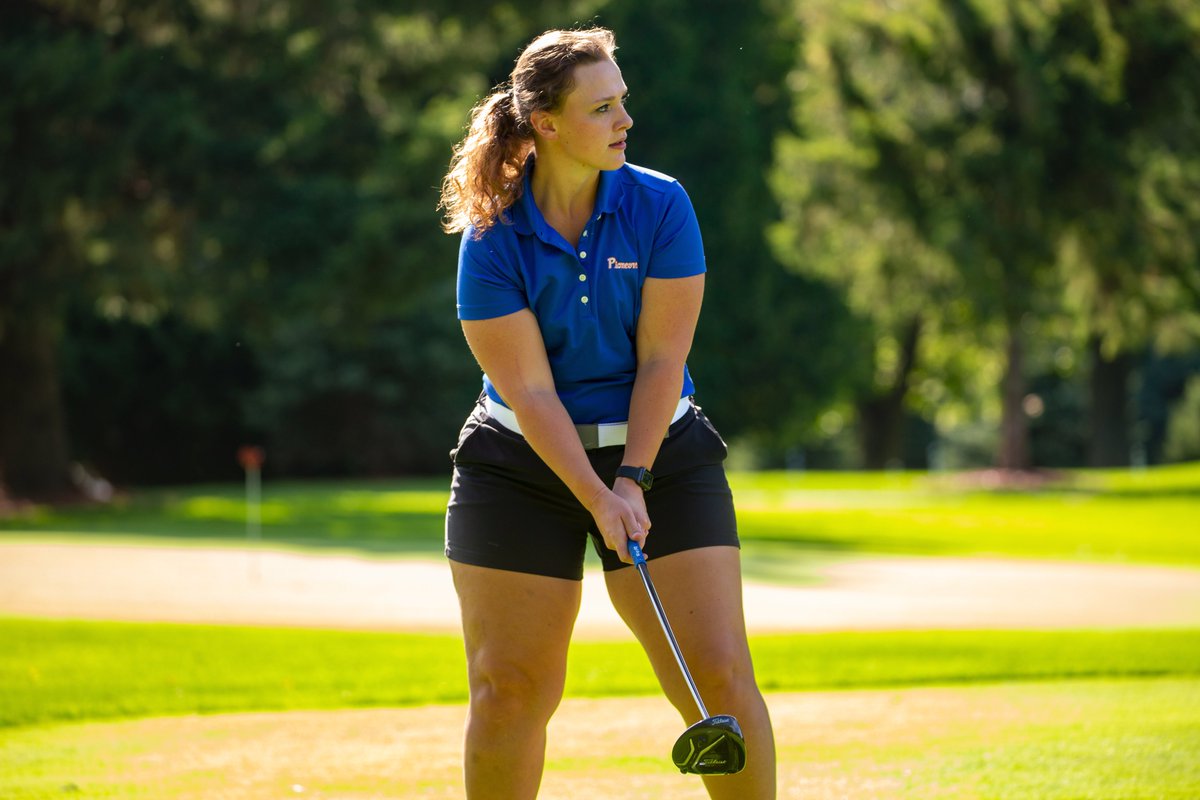 uwp_pioneers's tweet photo. Breaking records once again... Congrats to Markie Ash for not only taking 1st at the UW-Whitewater Invite, but breaking her own 36-hole record with 147 strokes! #SwingTheAxe 
@UWPlattWGolf finished 4 of 13 teams overall https://t.co/wtfBrAR4Hh