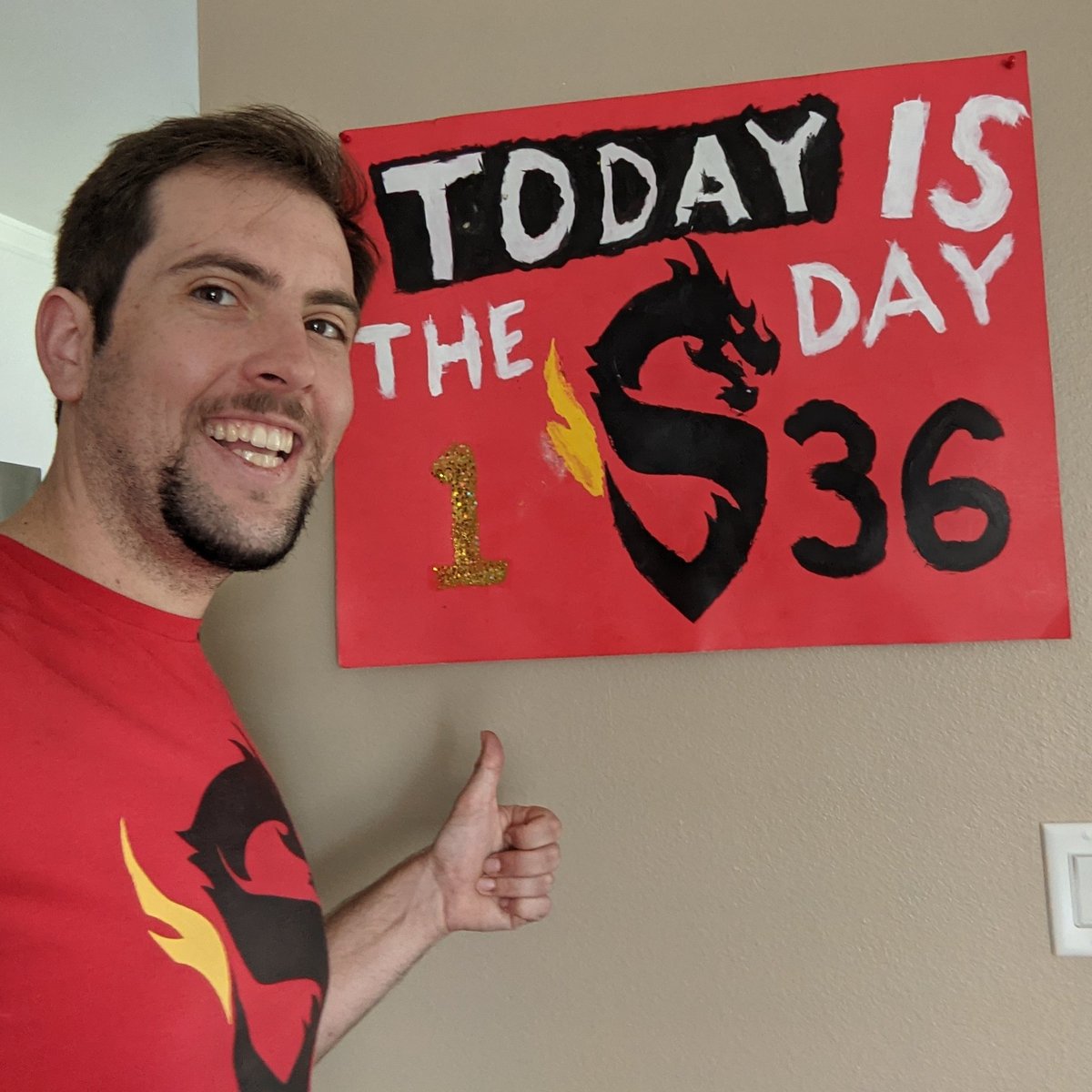 Krys1543's tweet photo. Throwback to #Overwatchleague's inaugural season at the Blizzard Arena!
Dug this out while going through some things today. Seemed perfect for our #OWL2021 #GrandFinal watch party today! Very happy to see how far they've come!
LET'S GO @ShanghaiDragons!! https://t.co/OvN4CoAyBs