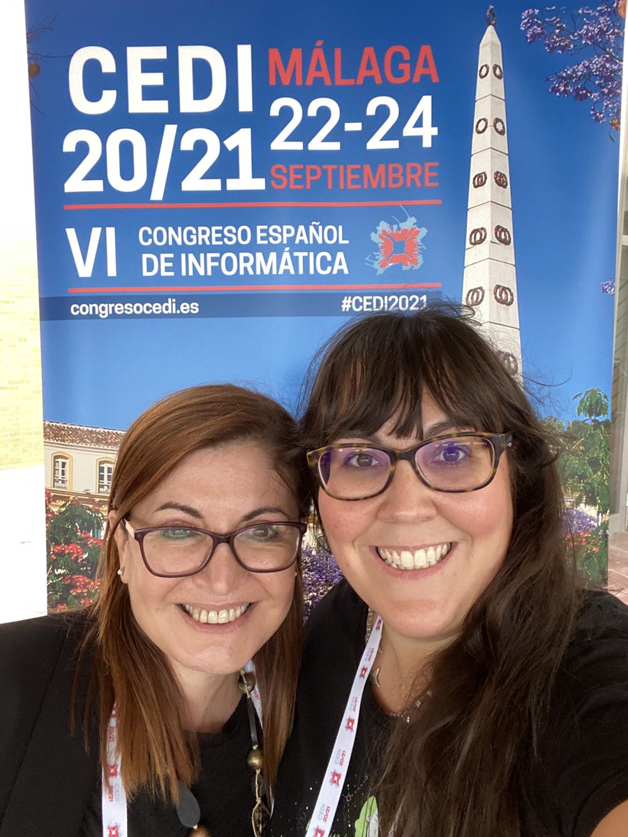 Feliz de compartir el premio Mari Carmen Marcos con <a href="/carina211/">Carina González</a> por el trabajo que hacemos en co-educación en ingenierías e informática <a href="/interaccion2021/">Interaccion2021</a> <a href="/CongresoCedi/">Congreso CEDI</a> #coeducation #gendergap