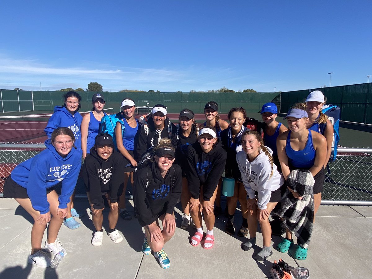 Congrats to our Cambridge-Isanti Bluejackets girls’ tennis team and coaches; Runner Ups at the Elk River Invite: wins over STMA 6-1, Hopkins 4-3, and loss to Elk River 1-6. #jacketpride