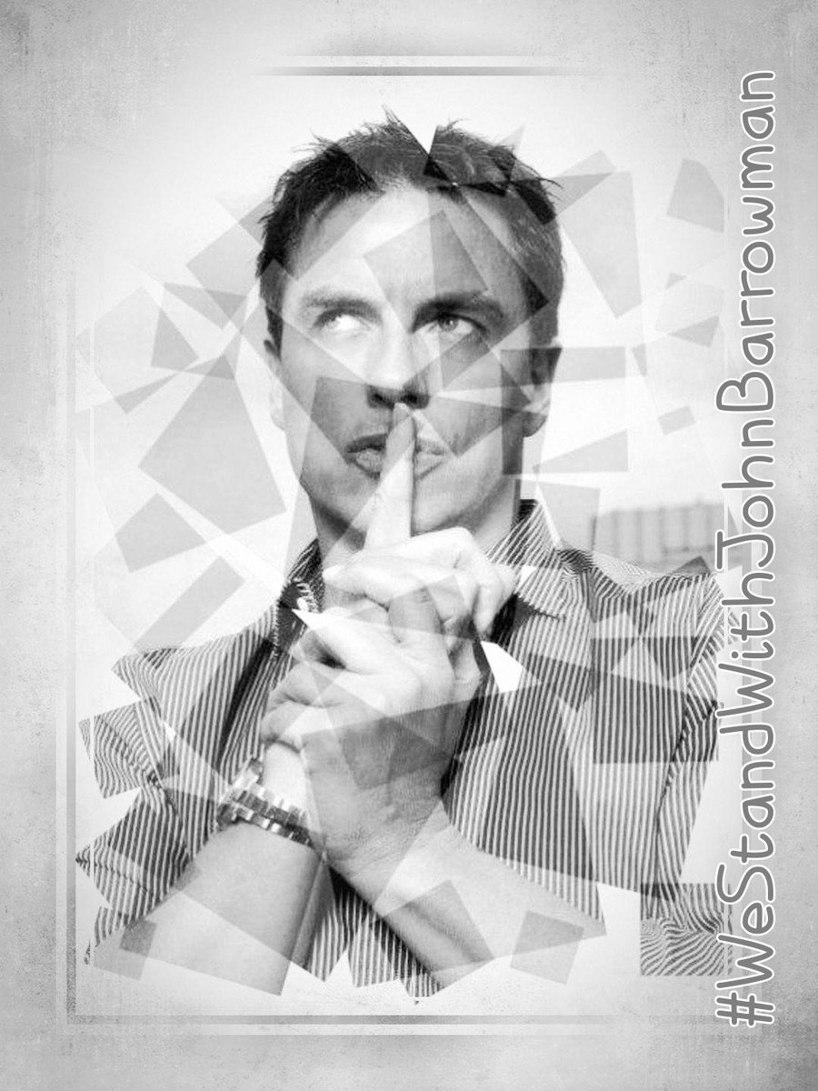 #WeStandWithJohnBarrowman 💙