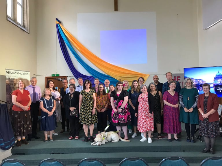 Today we FINALLY got to say goodbye the leavers of 2020 and 2021, in a wonderful valedictory service. Shown here, the leaving students who were able to attend the service, and several of our college staff.