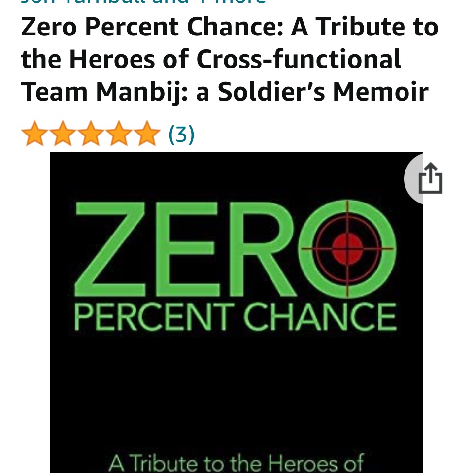 EunomiaJ's tweet photo. MAJ Jon Turbull and his wife, Samantha Turbull, published a book about his experiences in Syria as a Civil Affairs Officer. He was badly wounded along with 2 SF soldiers in 2019. The attack also killed 4 Americans. @Civil_Affairs @1st_SF_Command @AssadRaza12 @arnelpdavid #ARMY https://t.co/76U7LOngxF