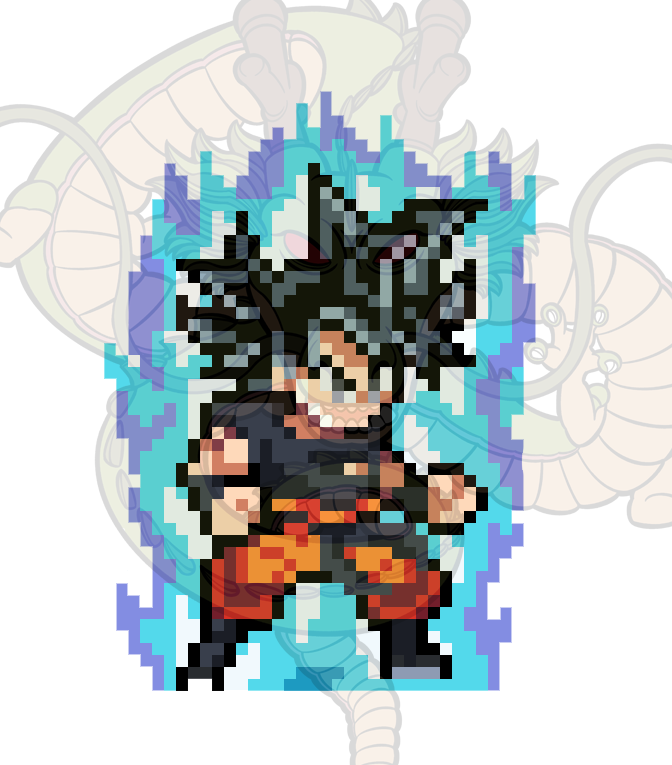 Super Saiyan 4 Limit Breaker Vegito Sticker – sevenstarperlers