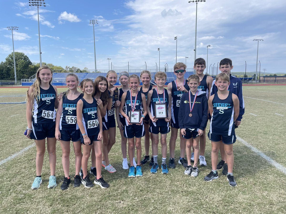 Took home 2nd place for boys and 3rd place for girls today in our County tournament! Proud of you Cross County!
