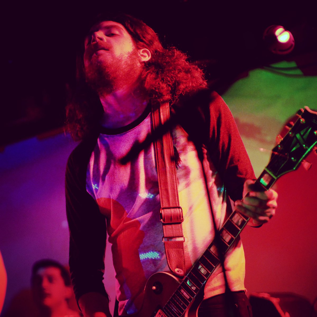 This is our guitarist Kevin Wunderlich - owner of some amazing hair and also the producing genius behind our new EP “Dragons.” Available now wherever digital music is sold!🐉🐉❤️❤️