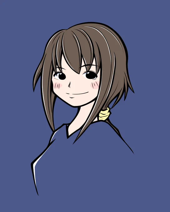 彼女は振り返った
その表情は決意に満ち溢れている

私はこれから
重大な任務に就きます
何があっても守り抜く
大丈夫…怖くない

….自宅警備です(*'∀`)♪

#イラスト好きな人と繋がりたい
#絵描きさんと繋がりたい
#アトリエの系譜 #オリキャラ
#落書向上委員会 #創作 
