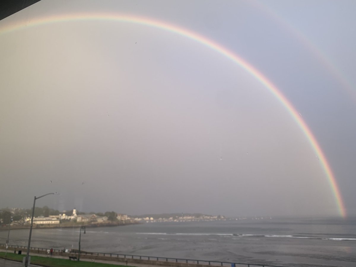 crowell_t's tweet photo. Lynn, Lynn… welcome home rainbow!! https://t.co/zYbxV11rAj