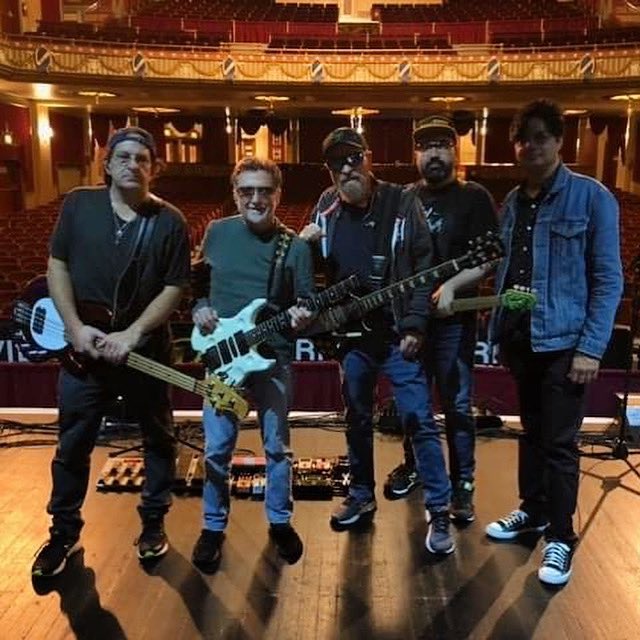 Sound checking at historic Riviera Theatre in N. Tonawanda NY (Buffalo). Beautiful classic theater built in 1919!