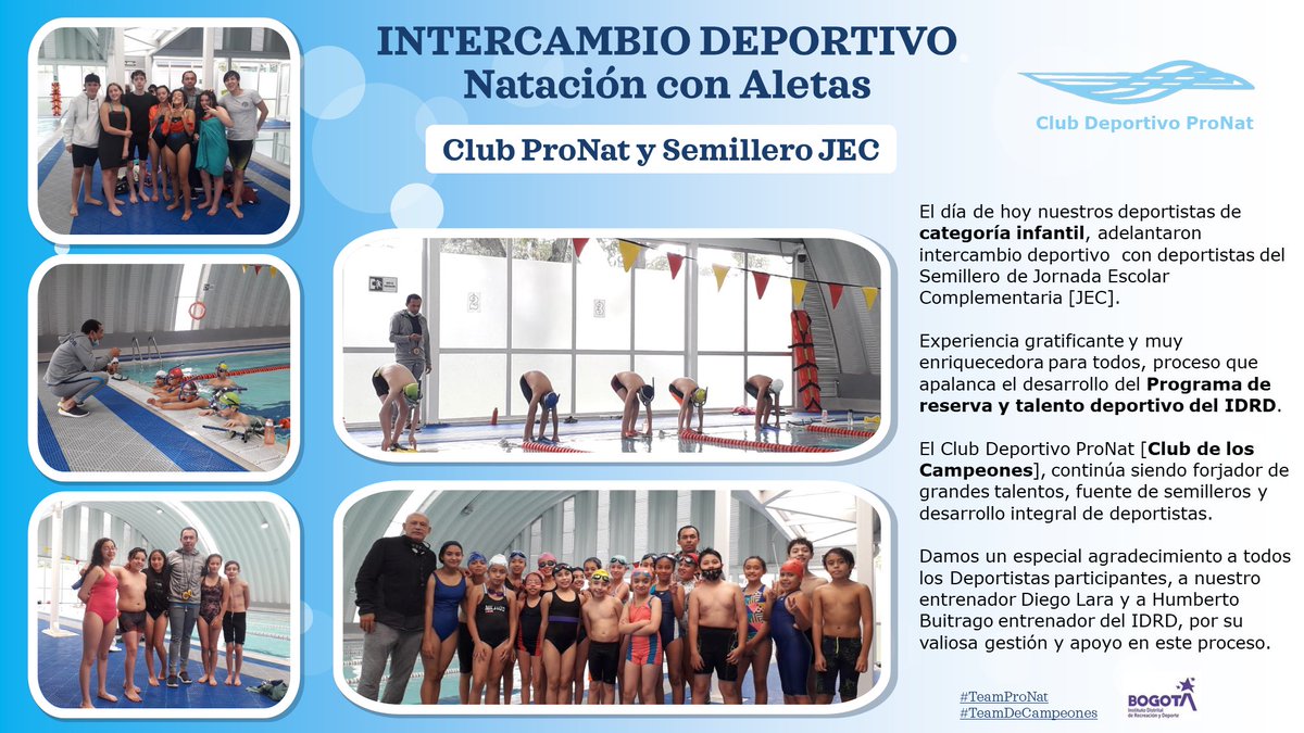 TeamProNat's tweet photo. #TeamProNat   #TeamDeCampeones  #IDRD https://t.co/JXwq9h2STh