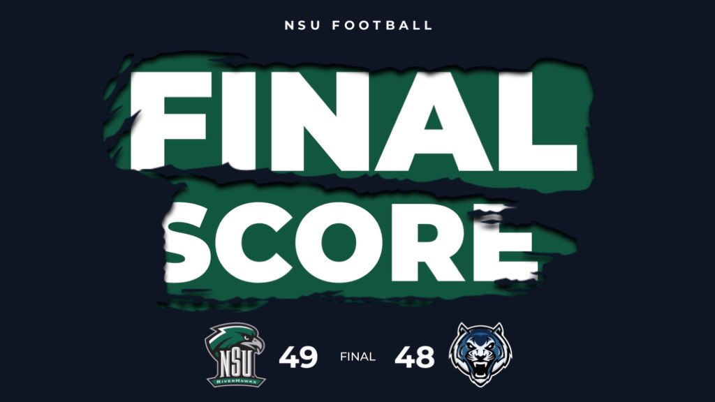 It’s an overtime road win for <a href="/NSU_Football/">Northeastern State Football</a>!

#TeamNSU