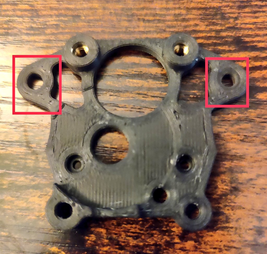 Had a V0.1 part out of CF ABS get really hot and cost me 1 hour to find out what it was. Now the question is would plain ABS have failed the same way under the temperatures or was it a CF creep casualty? Can you comment on this <a href="/CNC_Kitchen/">Stefan - CNC Kitchen</a>? Did you creep test CF ABS yet?