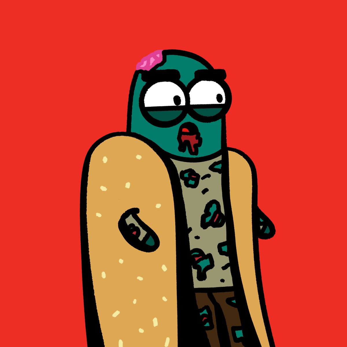 If you want to earn 10 AMAZING POINTS for the raffle that will occur tomorrow, here is your chance! 💥

Mr.Sausage #175 - Zombie is “Legendary 2” on Rarity level and it’s available for your collection 😱🔥

Hurry up and grab it! Or just give him a RT😜

👉 opensea.io/assets/0x495f9…