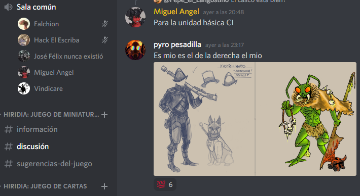 mayorcete's tweet photo. El proceso de creación de @HiridiaES es encantador. No solo me motivan y me sirven los fanarts en los que varios estáis trabajando, sino ya me estáis ayudando a pulir el juego de miniaturas a nivel de reglamento y stats.

Mis dieses a la comunidad ♥️ https://t.co/tt0QDNqPvl