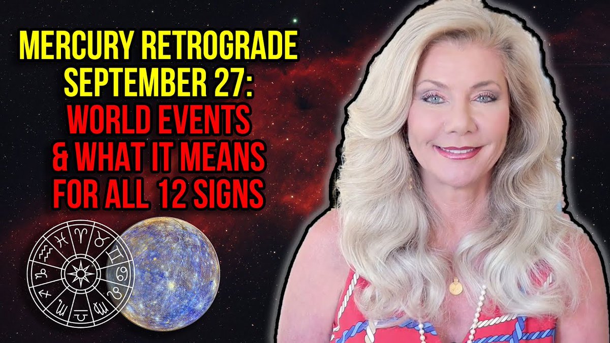 JoniPatry's tweet photo. #MercuryRetrograde September 27: World Events and What It Means for All 12 Signs

https://t.co/QAfoa1Prkq

This time Mercury Retrograde will be in the sign of #Libra and will begin on September 27,. For the month of October, expect to see some miscommunications. #astrology https://t.co/T0gtaRehOa