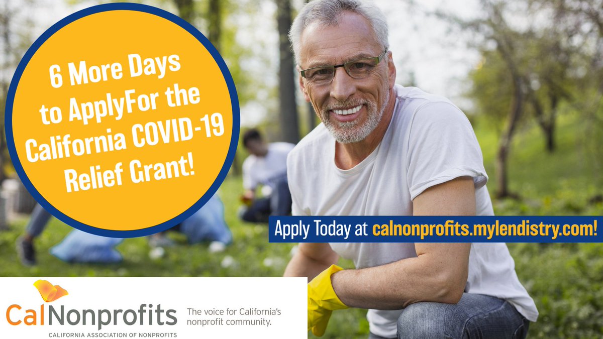 AcademyGOcom's tweet photo. 🚩ATTENTION 🚩 Nonprofits &amp; Small Businesses!

You have 6 MORE DAYS to apply for the #CAReliefGrant.

We want as many IE #nonprofits as possible to get #funded.

#Applytoday at https://t.co/AVuOCYtcAr. 

Deadline to apply is 9/30!

#inlandempire #smallbusiness #grassroots https://t.co/iDn68dfYCe