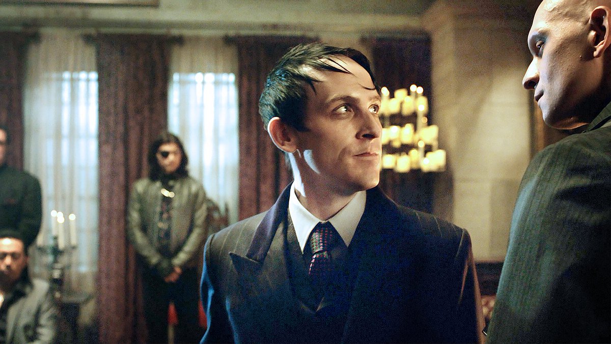 MillieCordelia's tweet photo. Oswald and Victor didn't end on good terms. Could they work together again, in a sequel? #SaveGotham https://t.co/05Djm75f3k