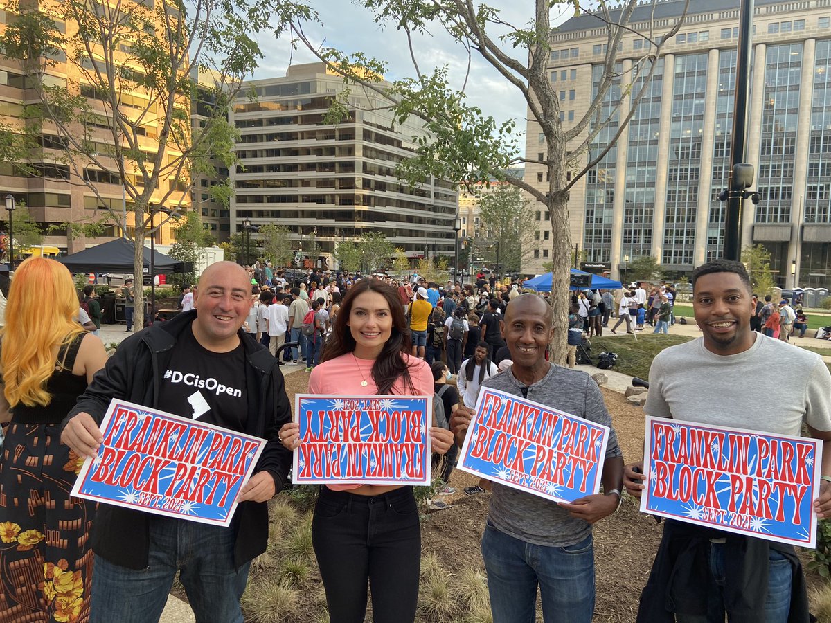 falcicchio's tweet photo. .@neilalbertdc &amp; @DowntownDCBID have a #DCArtAllNight break dancing contest going on in Franklin Park https://t.co/YazfmxAsgU #DCisOpen https://t.co/dn0AQcEzbg