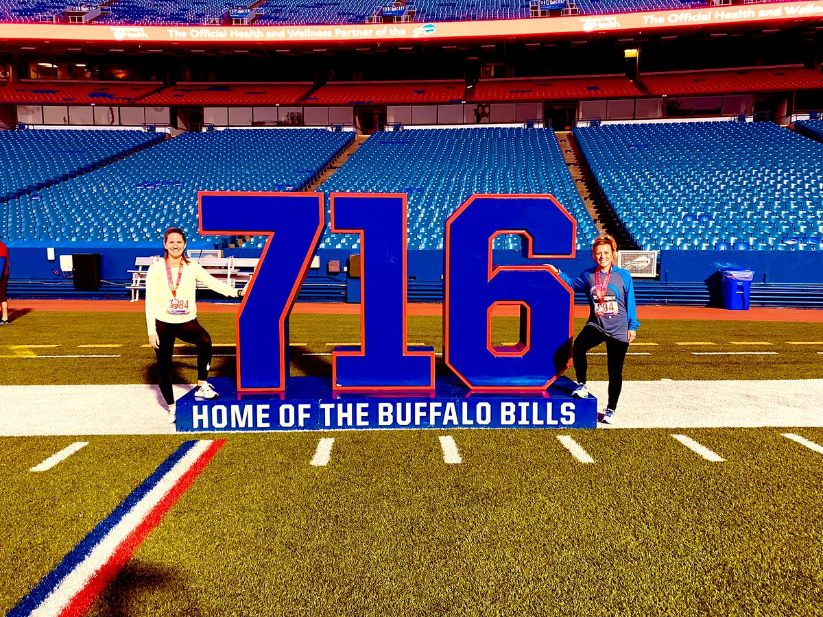 There has to be a quote about teachers who run together 🧐… Thank you for pushing me <a href="/KatherineSale12/">Katherine Sales</a> 💙❤️💙 <a href="/BuffaloBills/">Buffalo Bills</a>