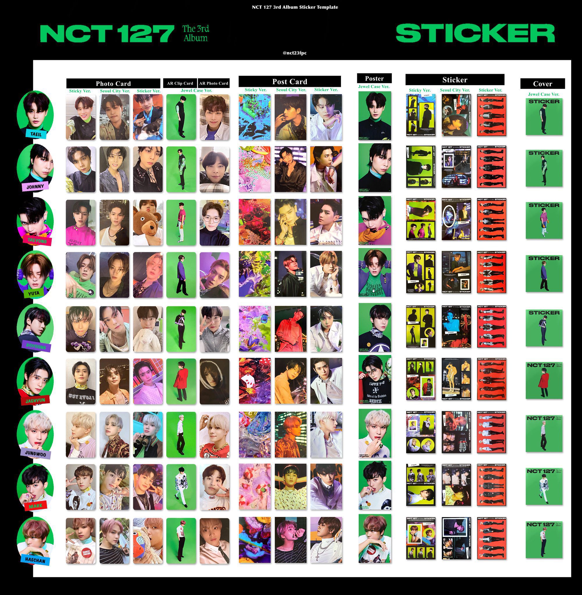 NCT ジャニ トレカ まとめ NCT127 - NCT 127 ジャニ トレカセット walkの通販 by mm