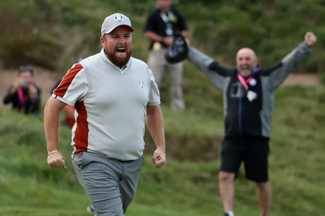 Tomás Quinn (@mossyquinn) on Twitter photo Great snap….love the passion from <a href="/ShaneLowryGolf/">Shane Lowry</a> and his Dad celebrating in the background 👌🏻 #RyderCup2020 Great snap….love the passion from <a href="/ShaneLowryGolf/">Shane Lowry</a> and his Dad celebrating in the background 👌🏻 #RyderCup2020