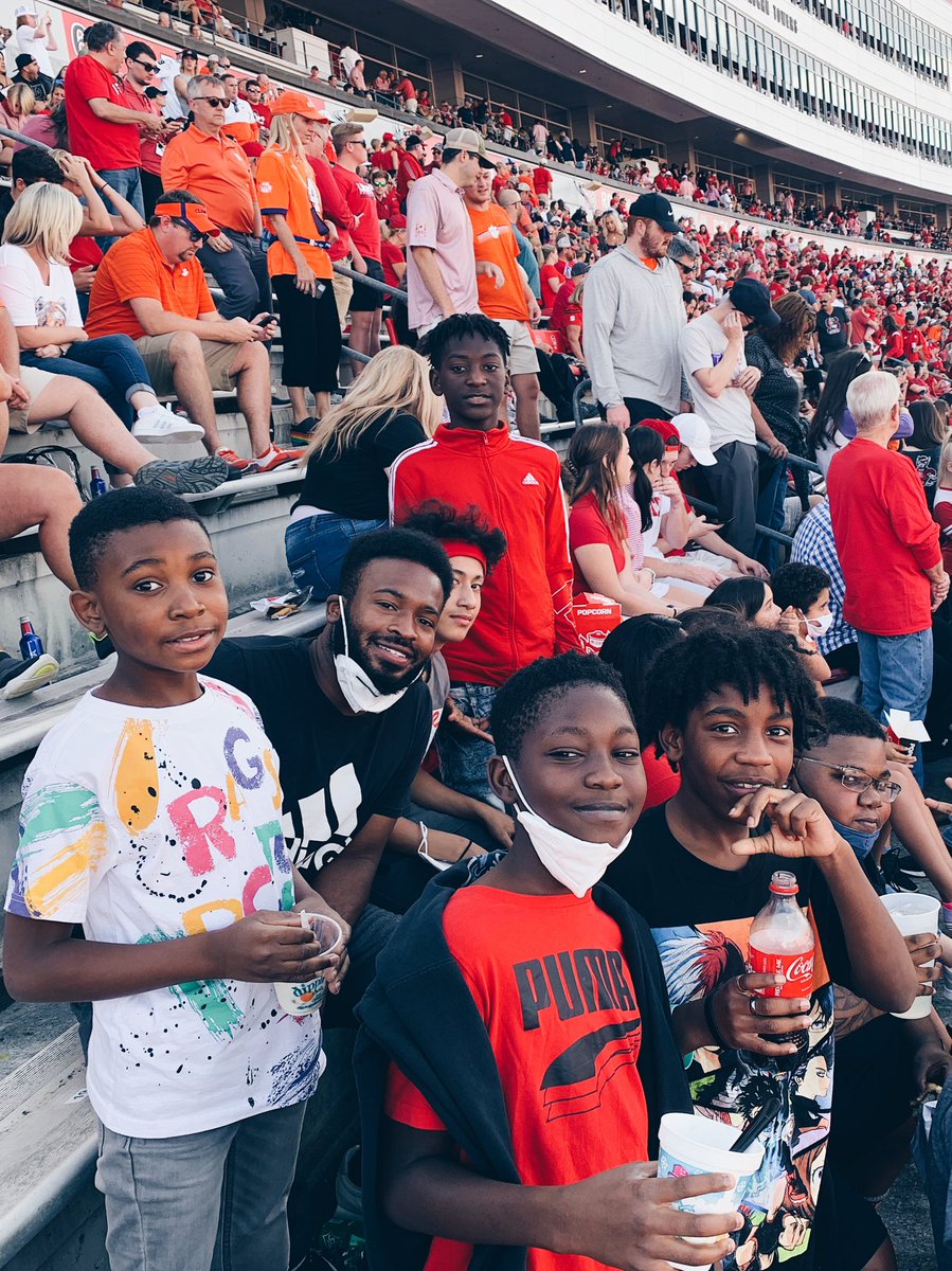 n2noutreach's tweet photo. How did @PackFootball upset @ClemsonFB ? Well, I mean, our students were in the building, just saying… where are our wolfpack fans at? https://t.co/tsxlrOQBjN