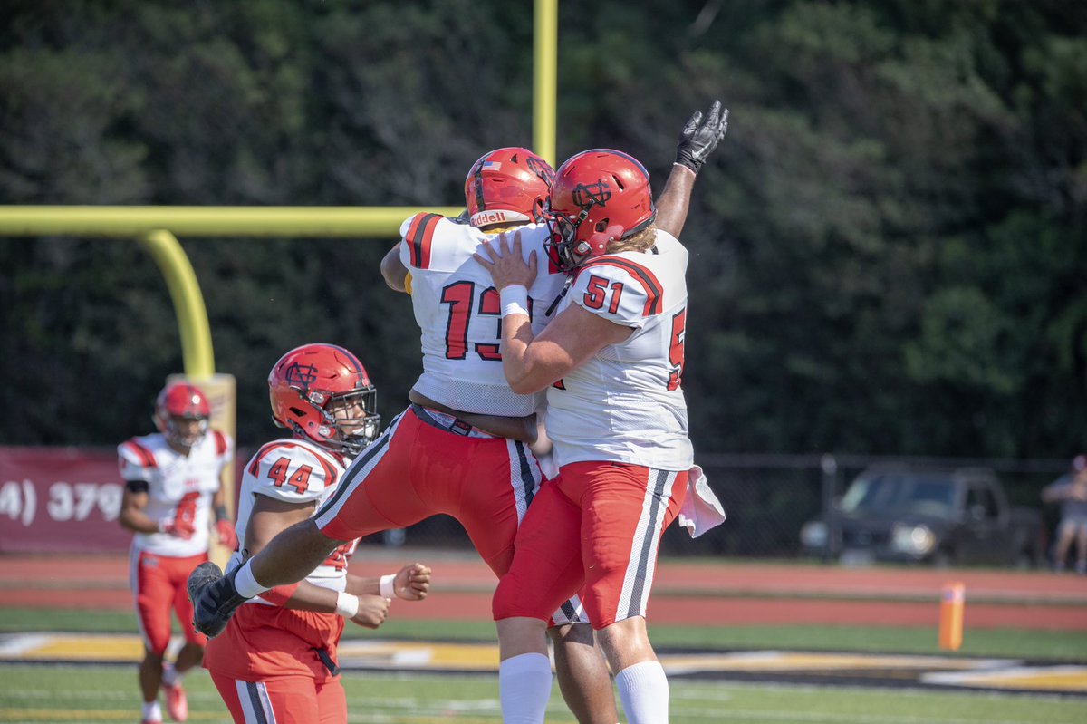 NGUAthletics_'s tweet photo. #TookFlight Crusaders over Flying Fleet. #RollSaders https://t.co/IT3f0YKSYO