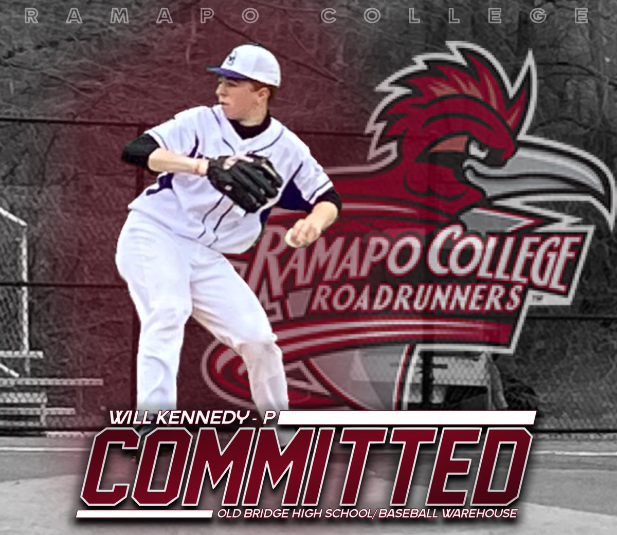 I am proud to announce my commitment to Ramapo College. I would like to thank my family, friends, and all the coaches who have helped me along the way. Go Roadrunners! ✝️⚾️ <a href="/OBVBaseball/">OB VARSITY Baseball</a> <a href="/Warehouse_Ball/">Baseball Warehouse</a> @Hammer32jetlife <a href="/garlattimedia/">Garlatti Media</a> @PBRNewJersey