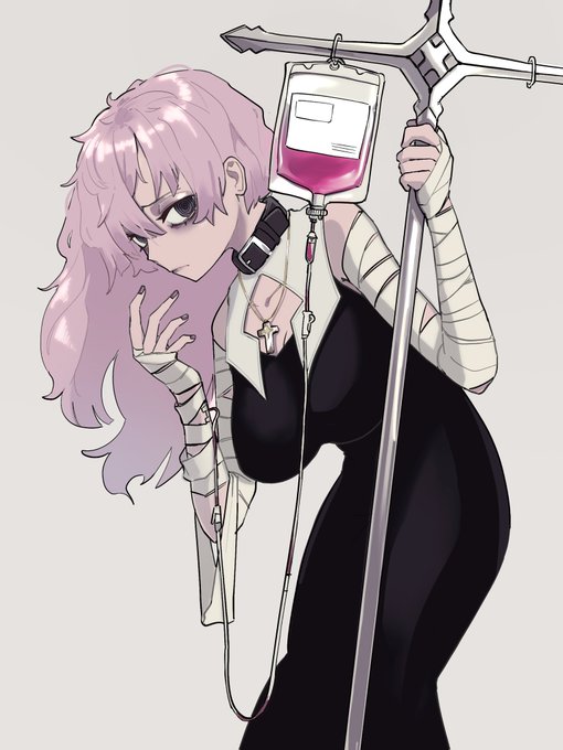 Skebで描いたピンク髪ぐるぐる目シスターの絵です #Skeb #Commission 
https://t.co/HuzK3D3vV3 