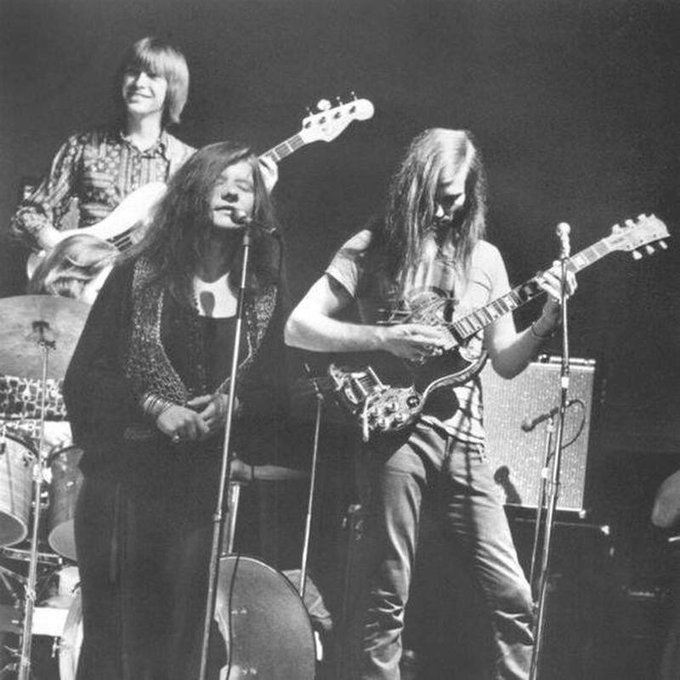 Janis Joplin performing with the Kozmic Blues Band, 1960s