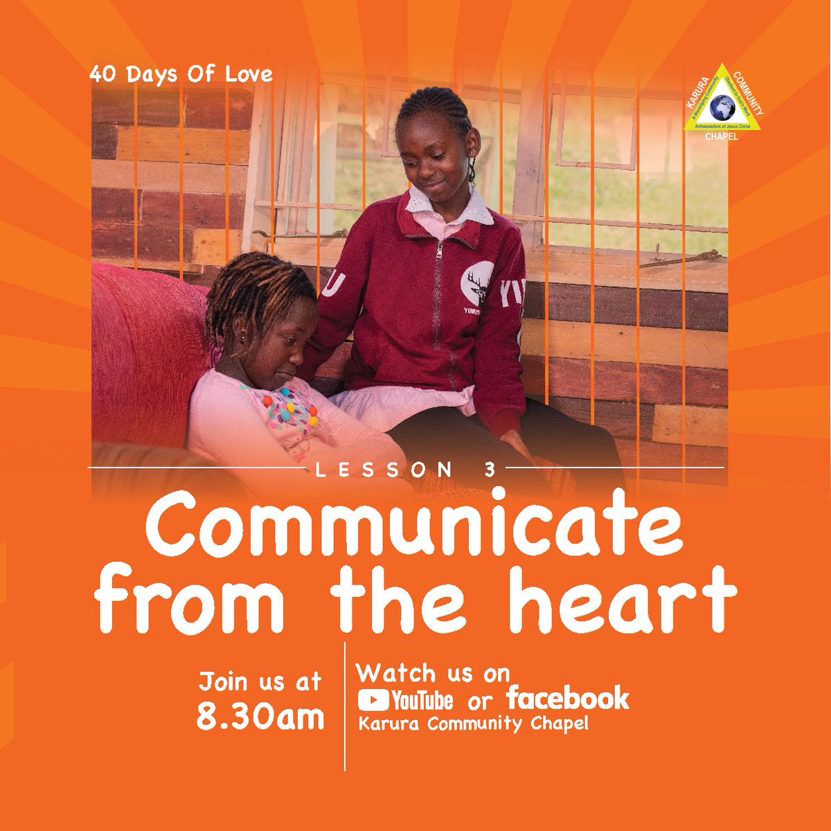 thekisima's tweet photo. Remember😎
Our children's online service starts at 8:30am🙂 so don't miss out🤗
#thekisimachampions
#karuracc
#sundayschool
#children
#childrenministry
#40daysoflove
#lovingGodsway https://t.co/KcEus2ueK7