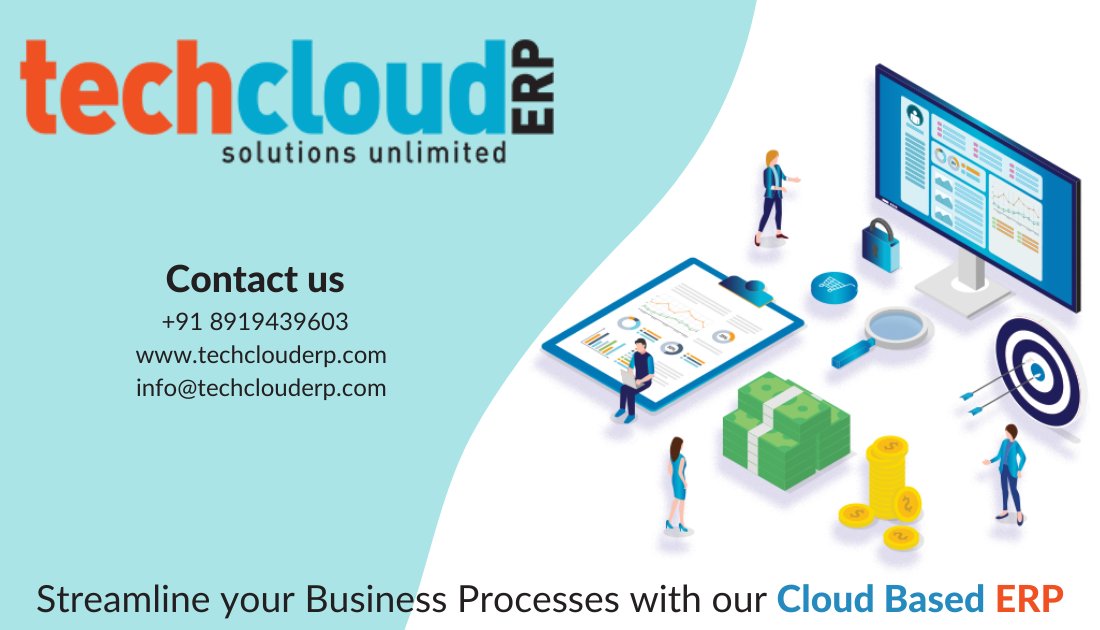 TechCloudERP's tweet photo. Tech Cloud ERP works in close proximity with the #business community and understands the process of a business. #TechCloudERP customizes your business easily and provides you the #flexiblesoftware, by which you can manage all the departments from a single platform. https://t.co/OiQgIdZJOY