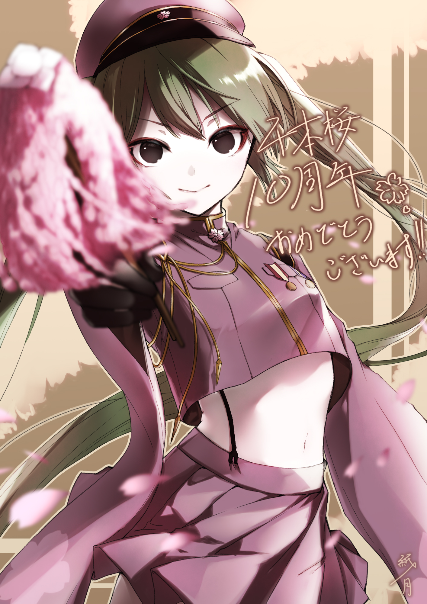紙ノ月 しのづき 遅ればせながら 千本桜10周年おめでとうございます 千本桜10th Vocaloid 初音ミク T Co Nadq04p30a Twitter