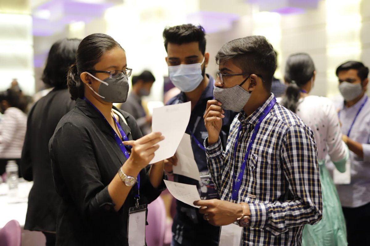 atriauniversity's tweet photo. Siddharth, Assistant Prof. Basic Science, went ahead with a fun and interactive ice-breaker! Hope you're having fun, we sure are! #icebreaker #day2 #beyonderconvergence #AtriaUniversity #AUaccelerate #learningtolearn #LiberalSciences #FoundingBatch
(1) https://t.co/LTCu2zOta9