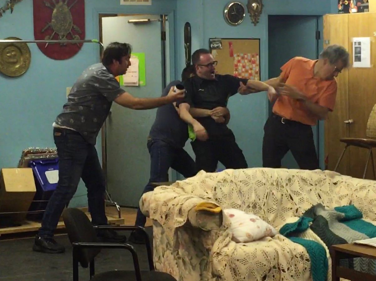 Having a blast as one of Oscar's poker-playing buddies in the <a href="/MetroTheatre/">Metro Theatre</a> production of THE ODD COUPLE, currently in rehearsals! Tickets are available now, get yours here:  tickets.metrotheatre.com/TheatreManager…  #OddCoupleVancouver