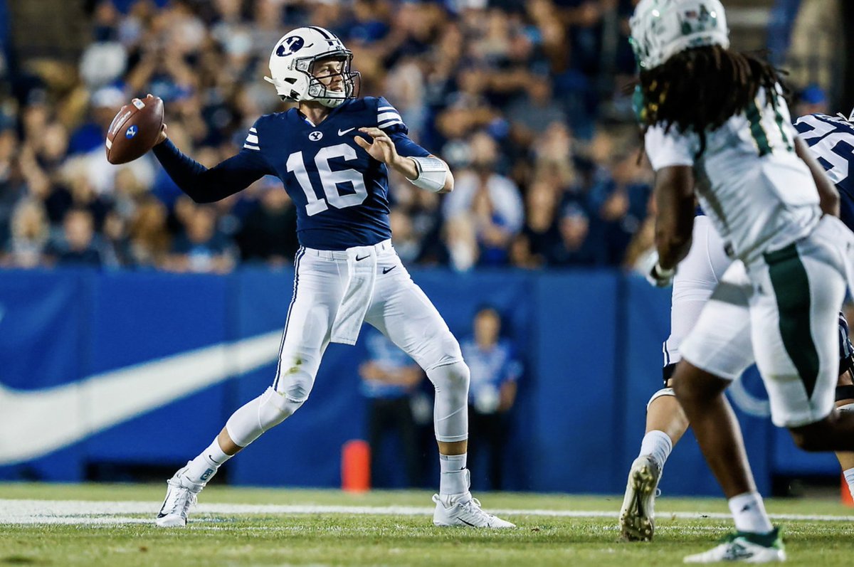 BenCriddleShow's tweet photo. Last BYU Scoring Drive:
4 plays 75 yards 1:45
Baylor Romney 47 yard TD pass to Gunner Romney
#BYU #BYUFootball #ESPN960 #GoCougs #BYUvsUSF #BaylorRomney #GunnerRomney #Baylor2Gunner #BrotherConnection https://t.co/qUm3Bdp8SW