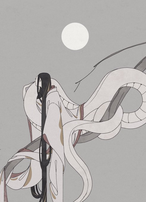 「long hair snake」 illustration images(Popular)